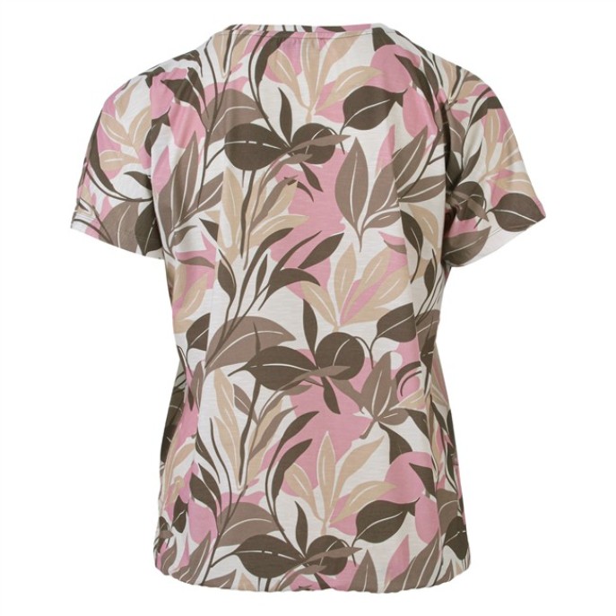 Enjoy T-shirt crochet 472875 taupe Enjoy T-shirt crochet 472875 taupe